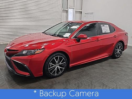 Supersonic Red 2023 Toyota Camry SE