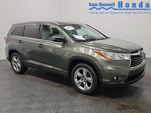 Alumina Jade Metallic 2016 Toyota Highlander Limited