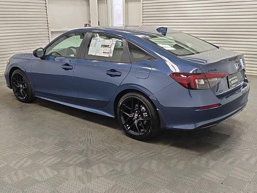 Blue Lagoon Pearl 2026 Honda Civic Hybrid Sport