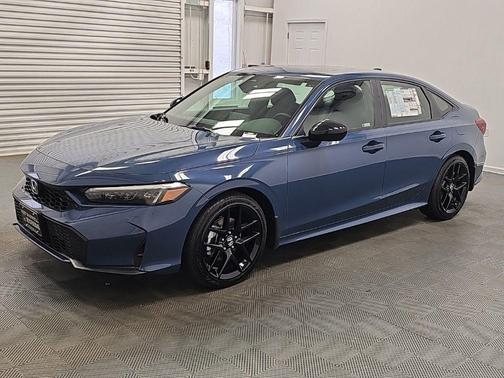Blue Lagoon Pearl 2026 Honda Civic Hybrid Sport