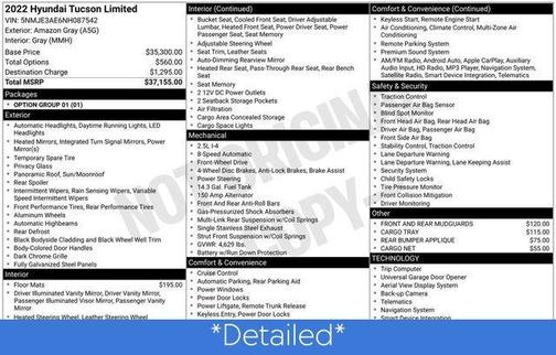 2022 Hyundai TUCSON Limited