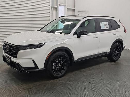 Platinum White Pearl 2026 Honda CR-V Hybrid Sport-L FWD