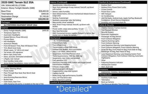 2020 GMC Terrain SLE