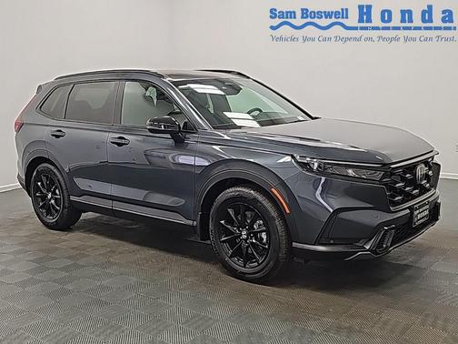 Meteorite Gray Metallic 2026 Honda CR-V Hybrid Sport-L FWD