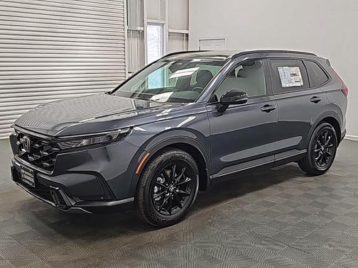 Meteorite Gray Metallic 2026 Honda CR-V Hybrid Sport-L FWD