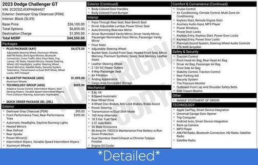 2023 Dodge Challenger GT