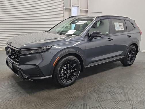 Meteorite Gray Metallic 2026 Honda CR-V Hybrid Sport-L FWD