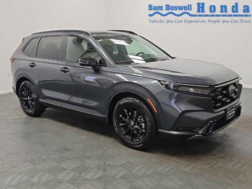 Meteorite Gray Metallic 2026 Honda CR-V Hybrid Sport-L FWD