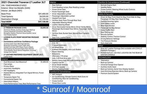 2021 Chevrolet Traverse LT Leather