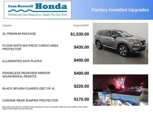 Gun Metallic 2023 Nissan Rogue SL