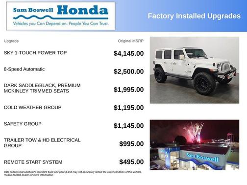Bright White Clearcoat 2022 Jeep Wrangler Unlimited Sahara