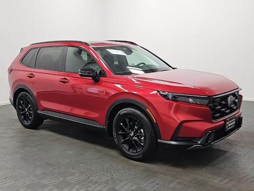 Radiant Red Metallic 2026 Honda CR-V Hybrid Sport-L FWD