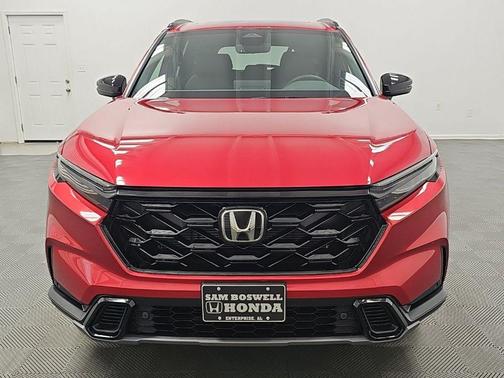 Radiant Red Metallic 2026 Honda CR-V Hybrid Sport-L FWD