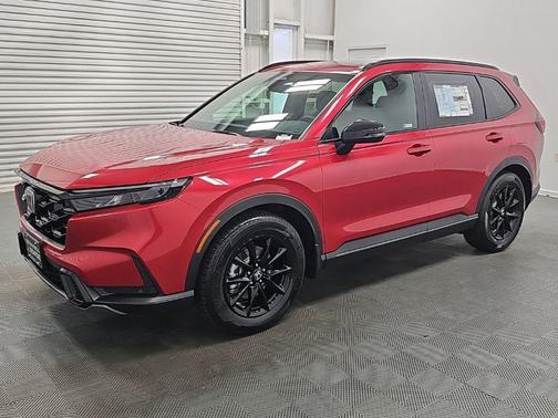 Radiant Red Metallic 2026 Honda CR-V Hybrid Sport-L FWD