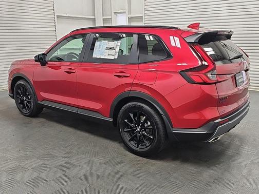 Radiant Red Metallic 2026 Honda CR-V Hybrid Sport-L FWD