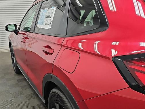 Radiant Red Metallic 2026 Honda CR-V Hybrid Sport-L FWD