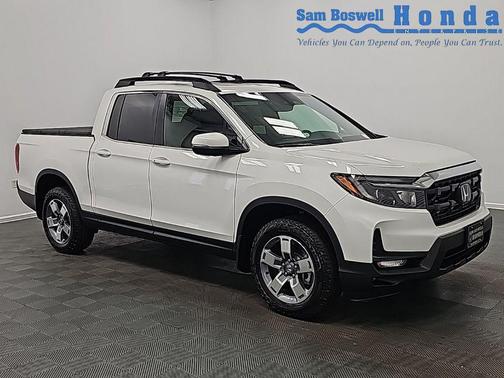 Platinum White Pearl 2026 Honda Ridgeline RTL