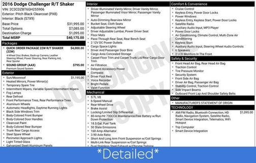 2016 Dodge Challenger R/T