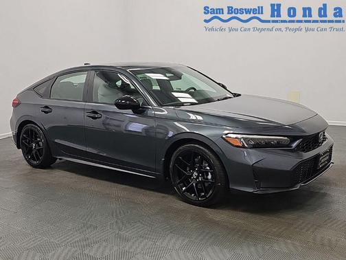 Meteorite Gray Metallic 2026 Honda Civic Hybrid Sport