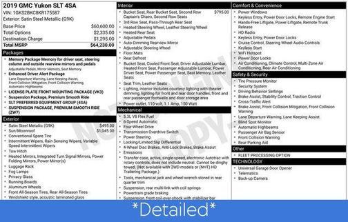 2019 GMC Yukon SLT
