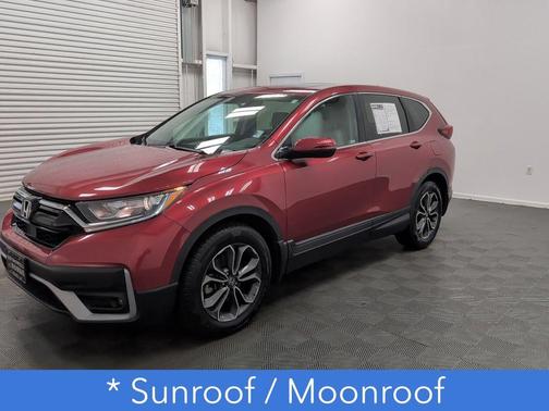 Radiant Red Metallic 2021 Honda CR-V 2WD EX-L