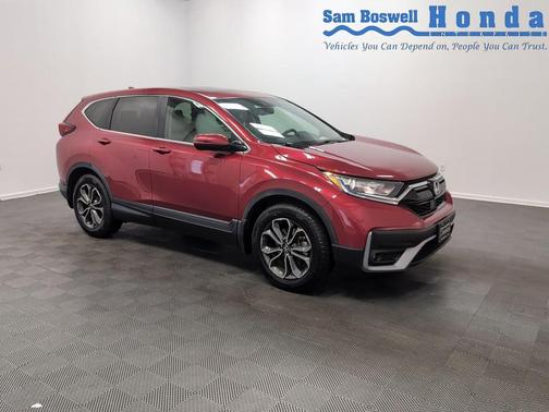 Radiant Red Metallic 2021 Honda CR-V 2WD EX-L