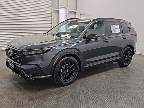 Meteorite Gray Metallic 2026 Honda CR-V Hybrid Sport-L FWD