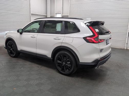 Platinum White Pearl 2026 Honda CR-V Hybrid Sport Touring AWD