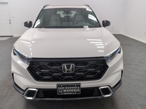 Platinum White Pearl 2026 Honda CR-V Hybrid Sport Touring AWD