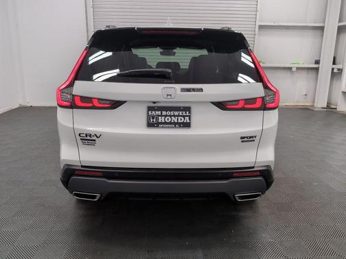 Platinum White Pearl 2026 Honda CR-V Hybrid Sport Touring AWD