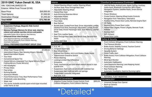 2019 GMC Yukon XL Denali