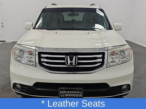 White Diamond Pearl 2015 Honda Pilot Touring