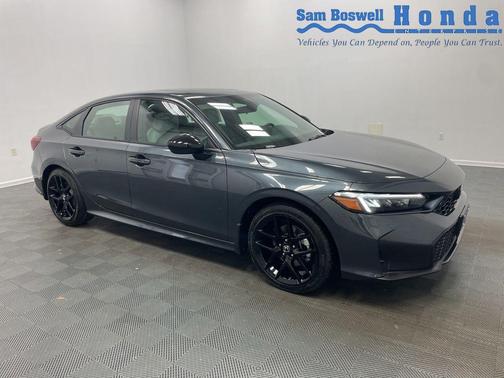 Meteorite Gray Metallic 2026 Honda Civic Hybrid Sport