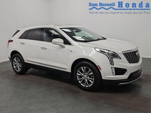 Crystal White Tricoat 2023 Cadillac XT5 Premium Luxury