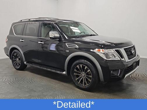 Super Black 2018 Nissan Armada Platinum