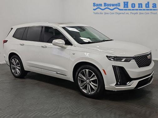 Crystal White Tricoat 2024 Cadillac XT6 Premium Luxury FWD