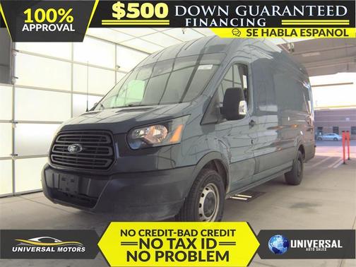 Gray 2019 Ford Transit-250 Base