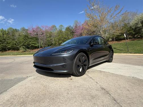 Gray 2025 Tesla Model 3 Long Range