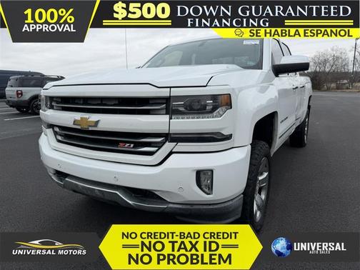 White 2016 Chevrolet Silverado 1500 LTZ