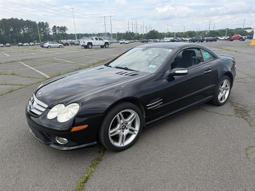 Black 2007 Mercedes-Benz SL-Class SL 550