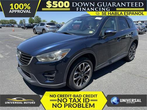Deep Crystal Blue 2016 Mazda CX-5 Grand Touring