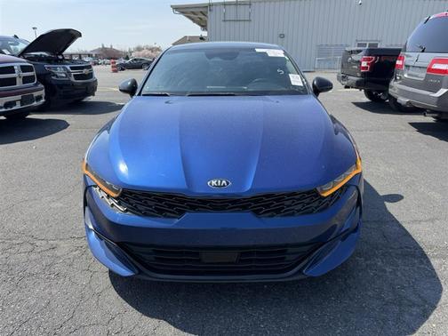Blue 2021 Kia K5 GT-Line
