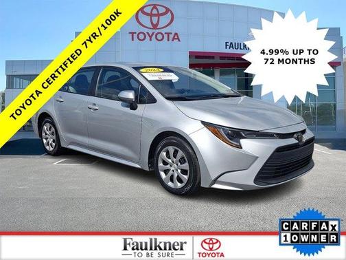 Classic Silver Metallic 2024 Toyota Corolla LE