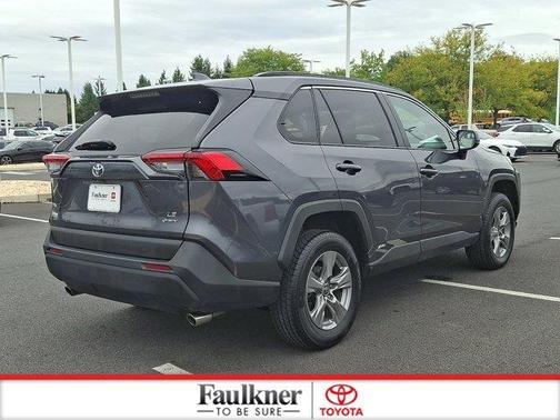 Magnetic Gray Metallic 2025 Toyota RAV4 Hybrid LE