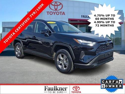 Midnight Black Metallic 2024 Toyota RAV4 XLE