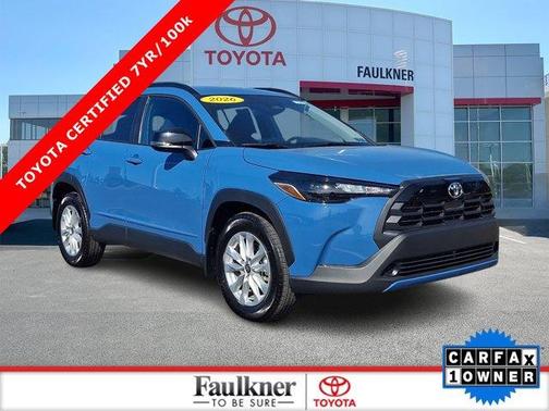 Cavalry Blue/Jet Black 2026 Toyota Corolla Cross LE