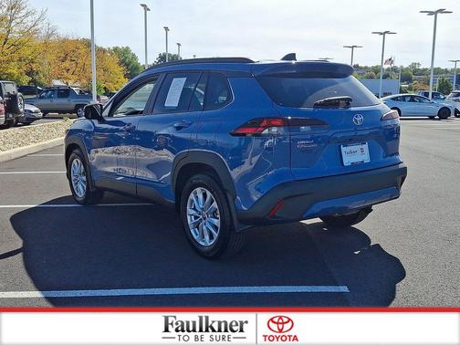 Cavalry Blue/Jet Black 2026 Toyota Corolla Cross LE
