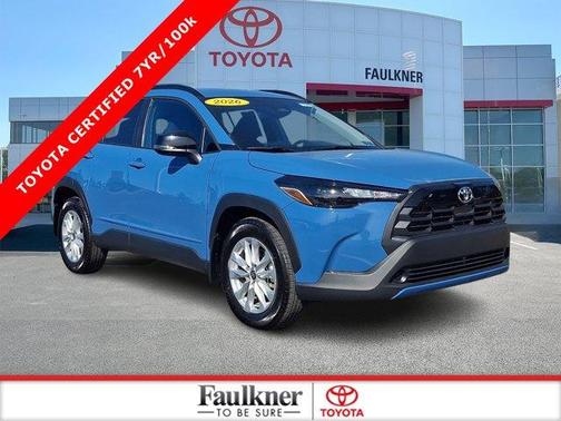 Cavalry Blue/Jet Black 2026 Toyota Corolla Cross LE