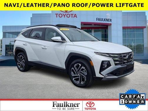 Serenity White Pearl 2025 Hyundai TUCSON Limited