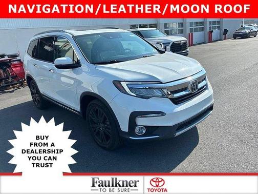 Platinum White Pearl 2021 Honda Pilot Touring 7-Passenger